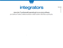 Tablet Screenshot of integrators.cz